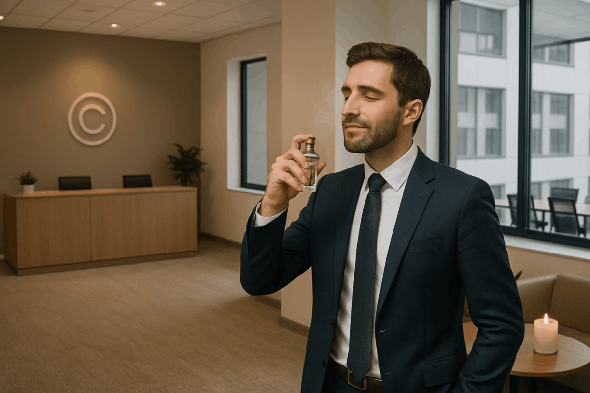 عکس عنوان مقاله چرا شرکتها باید از بازاریابی بویایی استفاده کنند.