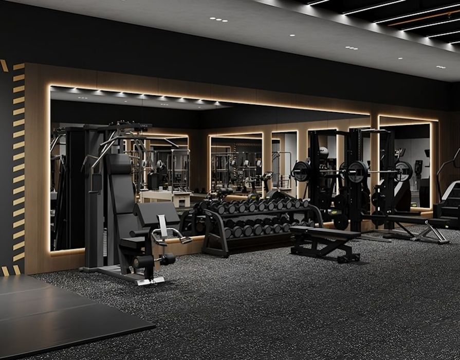 فضای یک باشگاه ورزشی مدرن
