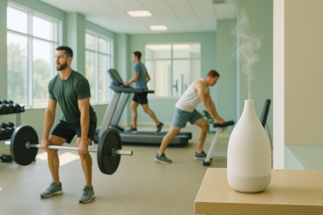 باشگاه ورزشی مجهز به سیستم پخش عطر برای برندینگ رایحه در ورزش