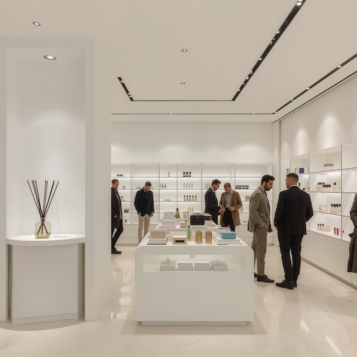 تصویر رضایت مردم از رایحه خوش فروشگاه بخاطر برندینگ رایحه فروشگاه